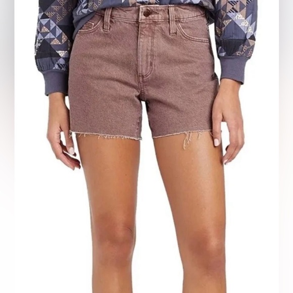 NWOT plum & rust Universal Thread denim shorts - Picture 14 of 15